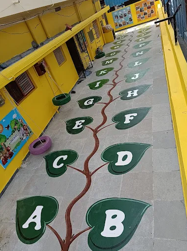 Kindergarten alphabet pathway